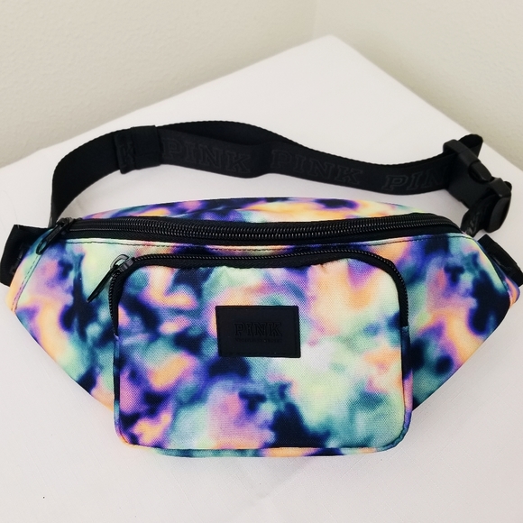 tie dye fanny pack